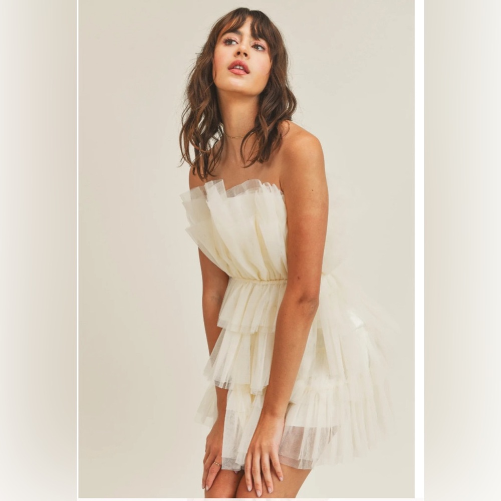 Tulle Mini Dress